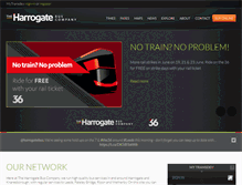 Tablet Screenshot of harrogatebus.co.uk
